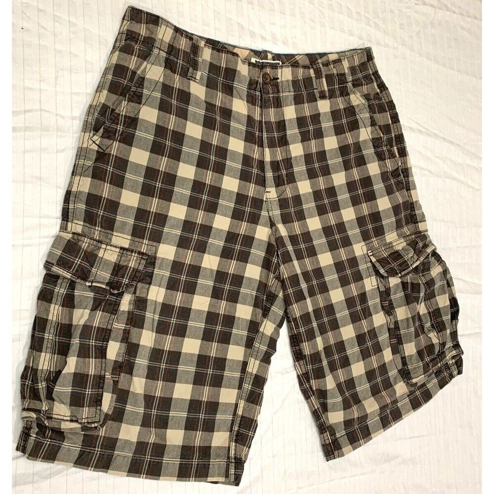 ROUTE 66 MENS CARGO SHORTS 100% COTTON SIZE 36